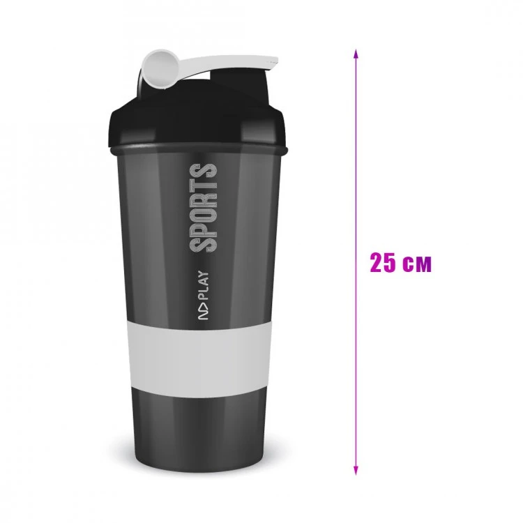 Бутылка-шейкер со съемными контейнерами «Energy» Бутылка-шейкер со съемными контейнерами «Energy»