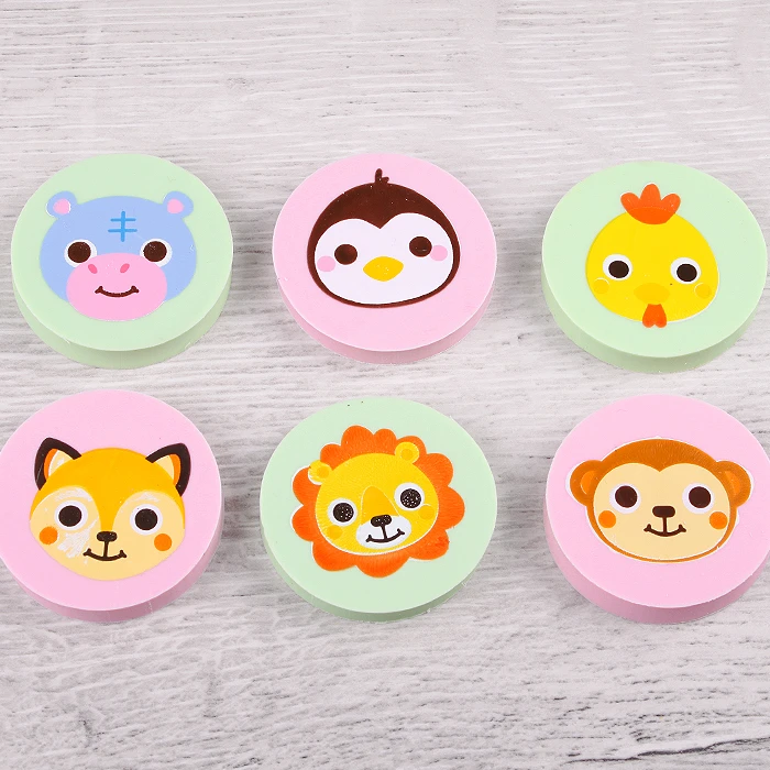 Ластик "Darvish" цветной "Животные" Ластик "Darvish" цветной "Животные"