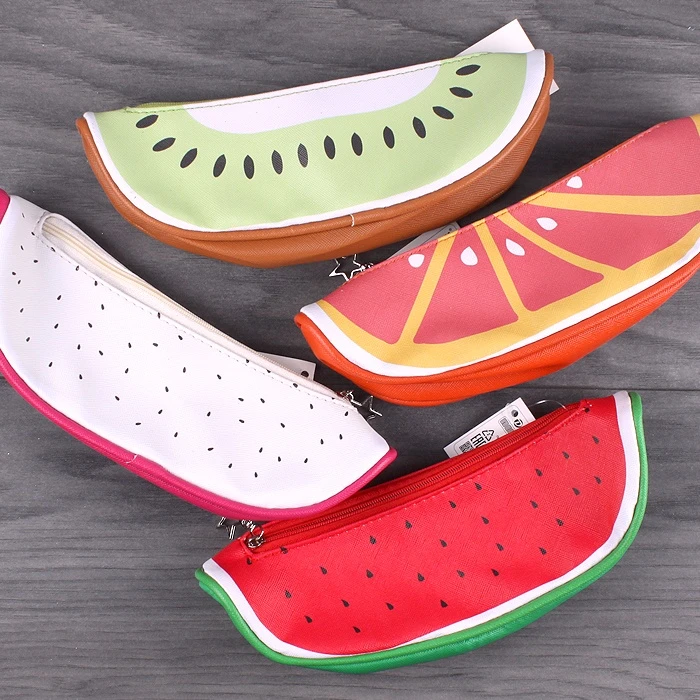 Пенал мягкий тубус "фрукты" "Darvish"