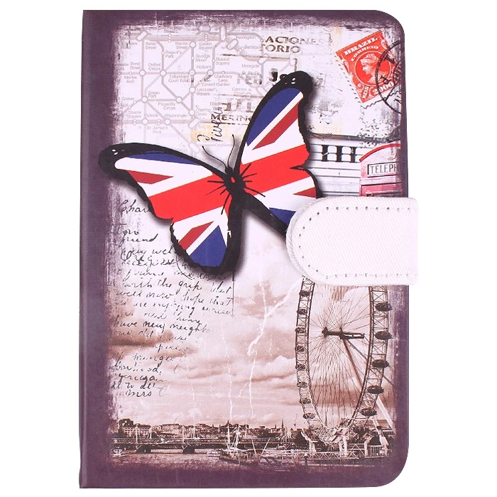 Книжка записная 9,5*14,5см 144л в клетку на застёжке с цветным срезом Книжка записная 9,5*14,5см 144л в клетку на застёжке с цветным срезом