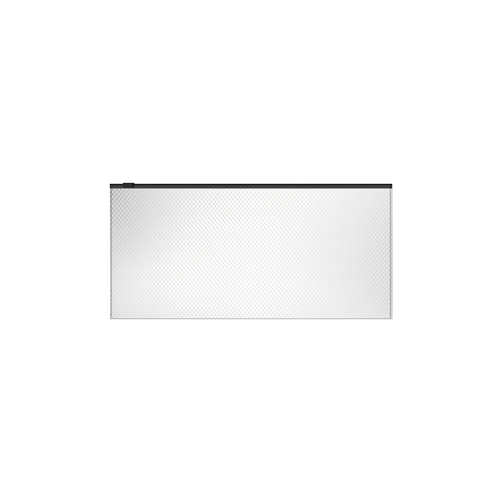 Zip-пакет пластиковый Erich Krause® Diamond Total White, Travel, белый (в пакете