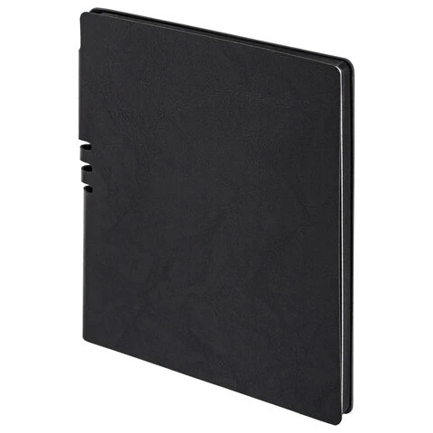 Тетрадь А5 (175х215 мм) BRAUBERG "NEBRASKA", 96 л., под кожу, клетка,