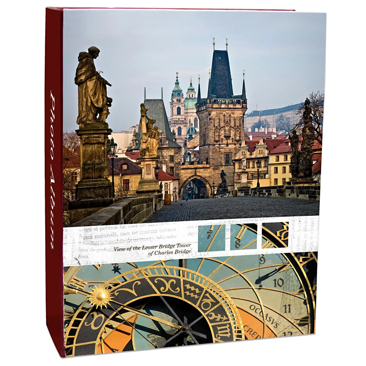 Фотоальбом 100ф 10X15см, ПП карм. traveler, 48455