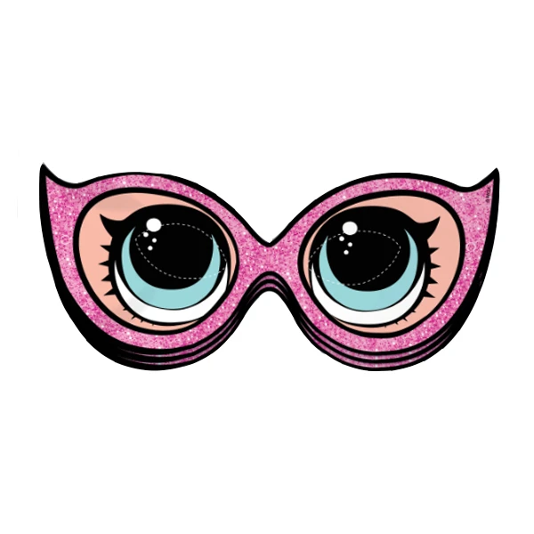 Маска LOL Очки 6 шт