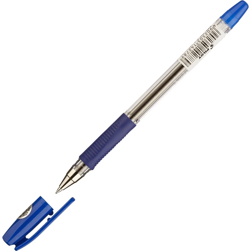 Ручка шариковая PILOT BPS-GP-F с резин.манжет. синяя 0,32мм Япония штр. Ручка шариковая PILOT BPS-GP-F с резин.манжет. синяя 0,32мм Япония штр.