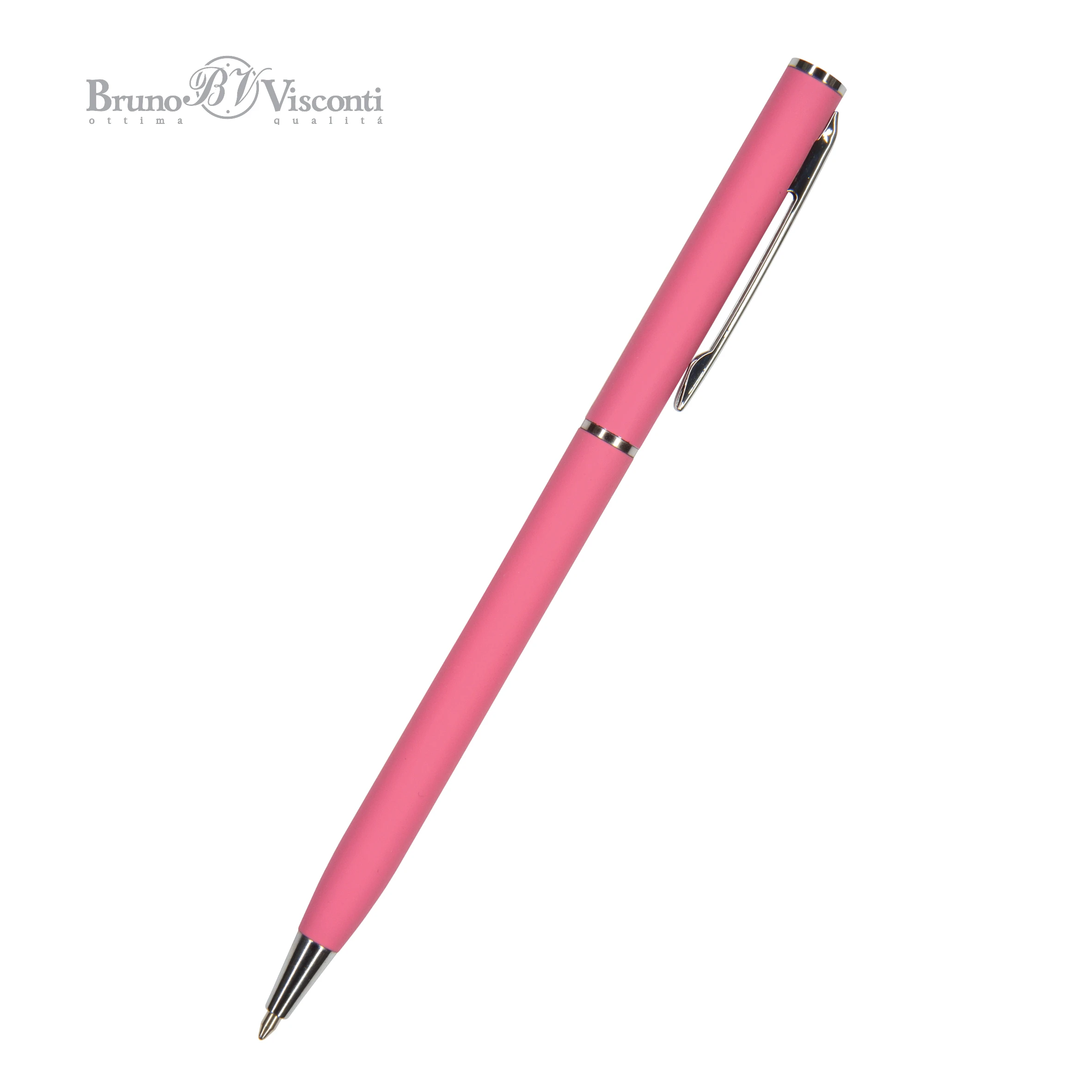 РУЧКА "PALERMO" ШАРИКОВАЯ АВТОМАТИЧЕСКАЯ, КОРАЛЛОВЫЙ МЕТАЛЛИЧЕСКИЙ