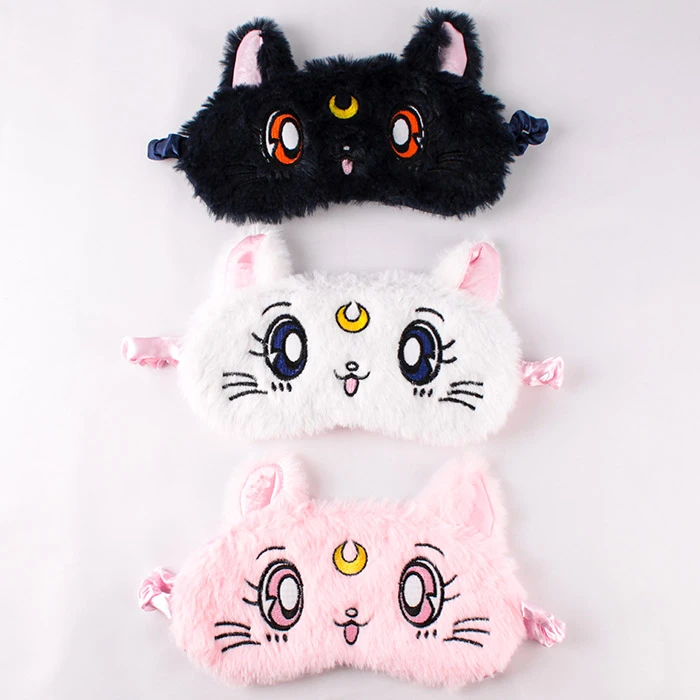 Маска для сна "Сейлер-кот" 2 в 1 (с гелевым вкладышем) Маска для сна "Сейлер-кот" 2 в 1 (с гелевым вкладышем)