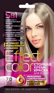 Арт.4918 ФИТО К Крем-краска для волос Effect Color тон Светло-Русый 50мл (саше) Арт.4918 ФИТО К Крем-краска для волос Effect Color тон Светло-Русый 50мл (саше)