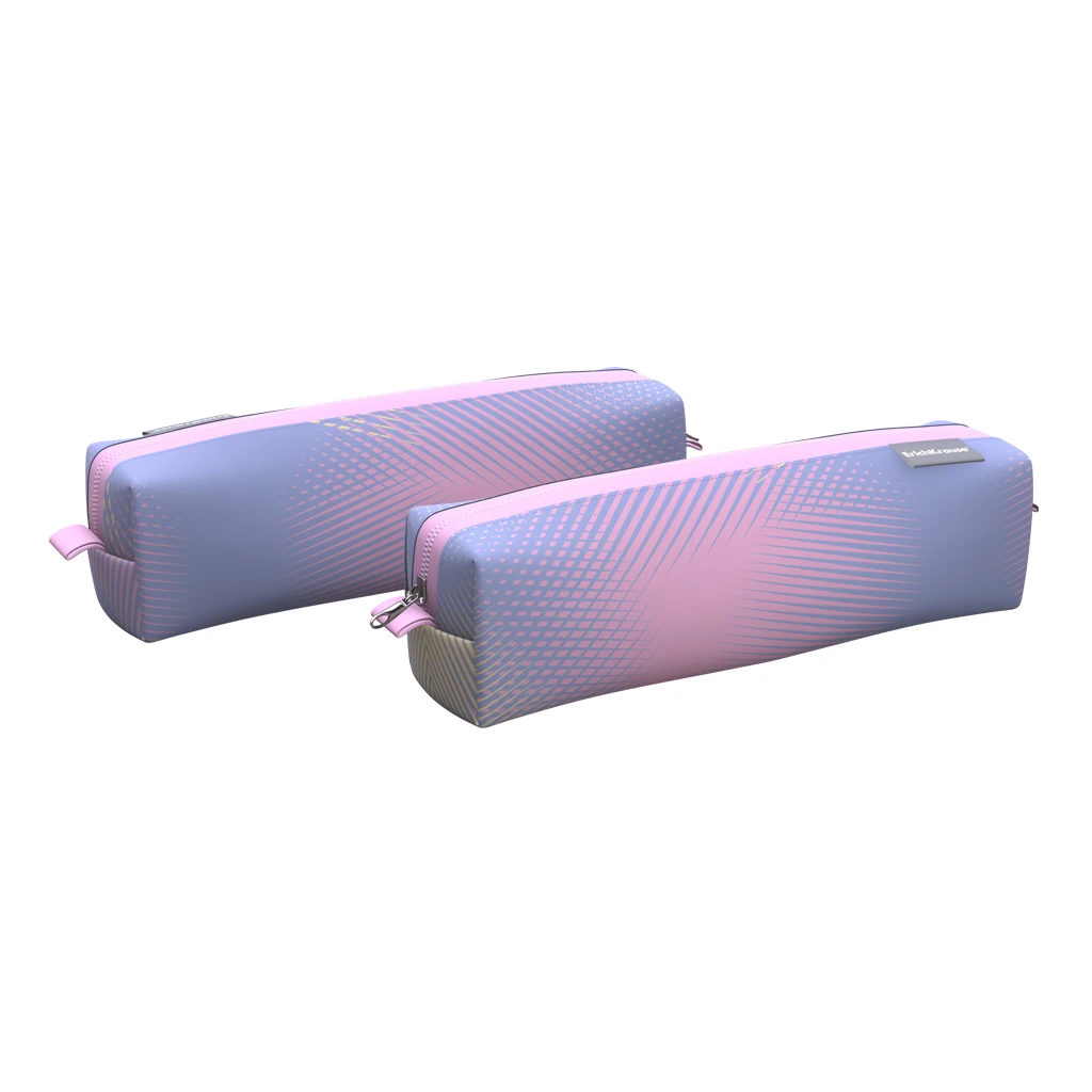 Пенал квадро mini ErichKrause® 210x50x50мм Soft Violet