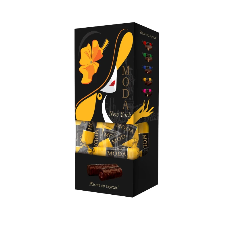 Конфеты шоколадные Moda Ассорти, 290г. Конфеты шоколадные Moda Ассорти, 290г.