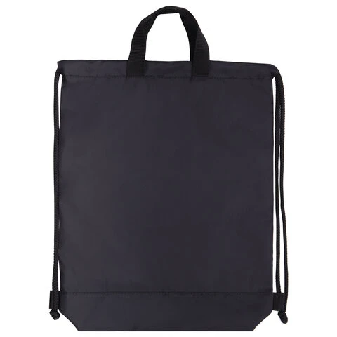 Мешок для обуви ЮНЛАНДИЯ, с ручками, боковой карман на молнии, 46х36 см,