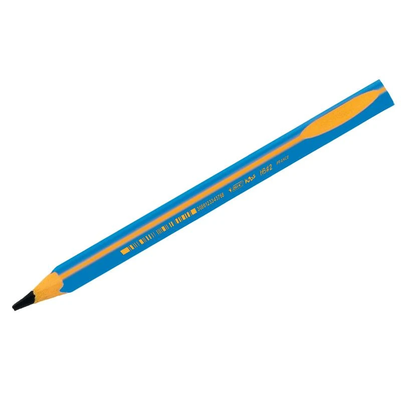 Карандаш ч/г Bic "Evolution Kids Boy" HB, трехгран., утолщен., голубой Карандаш ч/г Bic "Evolution Kids Boy" HB, трехгран., утолщен., голубой
