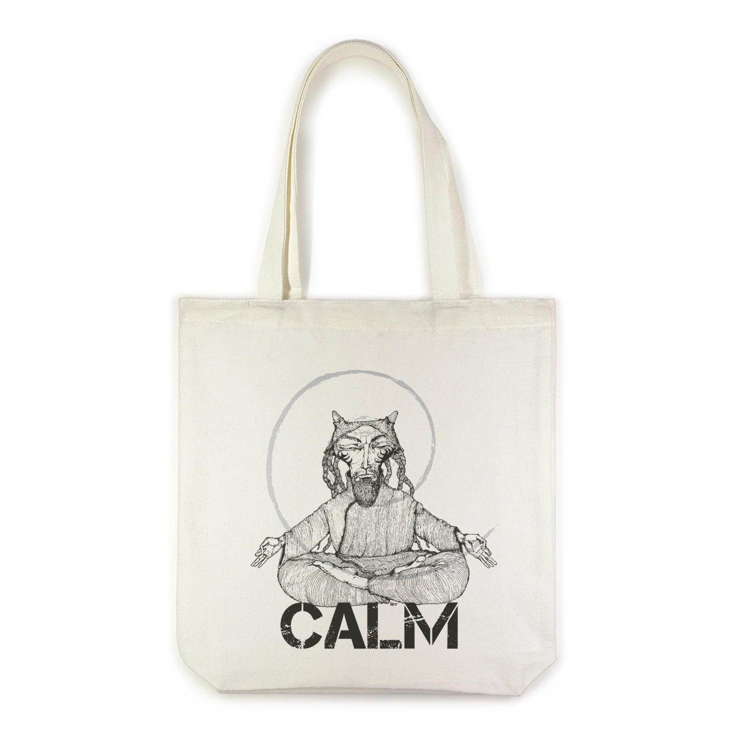 СУМКА-ШОППЕР WHITE "СПОКОЙСТВИЕ" 34х36 см СУМКА-ШОППЕР WHITE "СПОКОЙСТВИЕ" 34х36 см