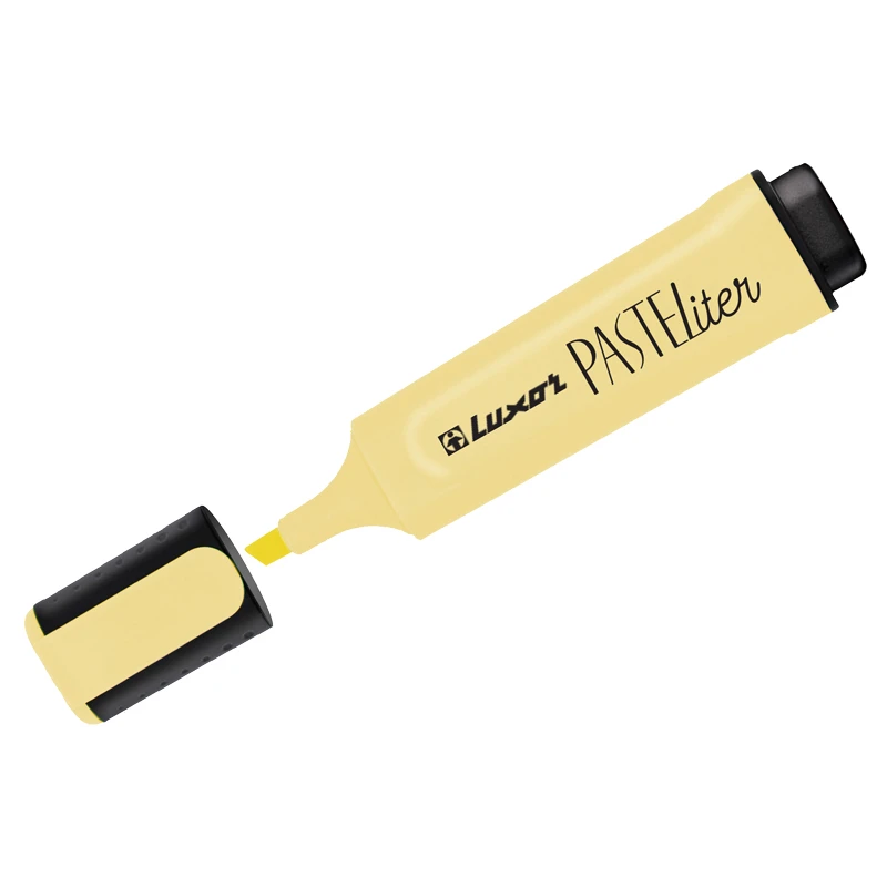 Текстовыделитель Luxor "Pasteliter" пастельный желтый, 1-5мм 4021P