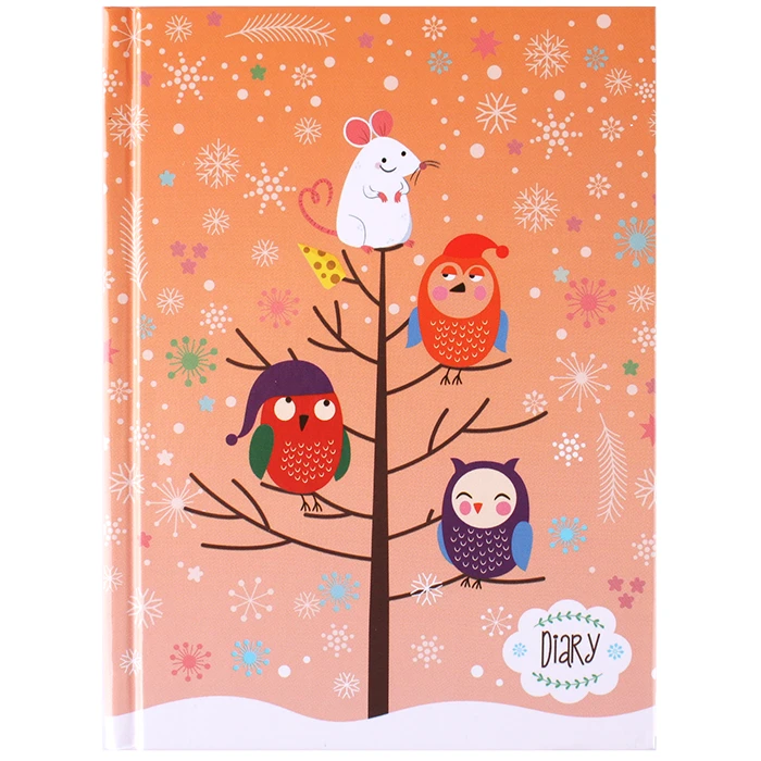 Ежедневник недатированный А6 80л. "Квартет на дереве" Ежедневник недатированный А6 80л. "Квартет на дереве"