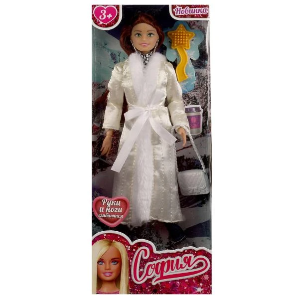 Кукла 29 см София, руки и ноги сгиб, акс, коробка. КАРАПУЗ