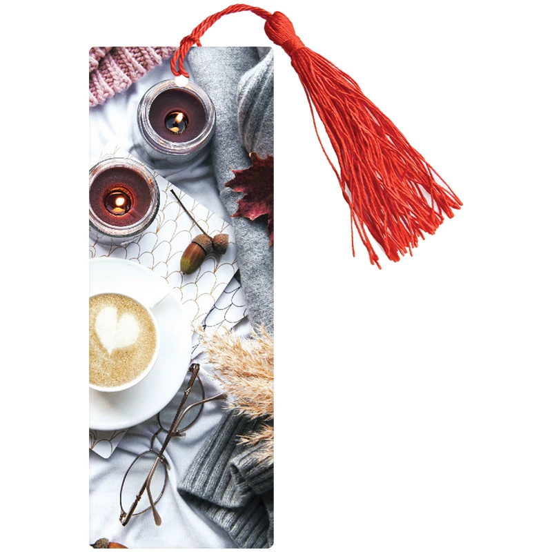 Закладка для книг 3D с линейкой, 150*55мм, ArtSpace "Cozy",