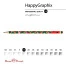 КАРАНДАШ ЧЕРНОГРАФИТОВЫЙ "HappyGraphix" АРБУЗЫ НВ