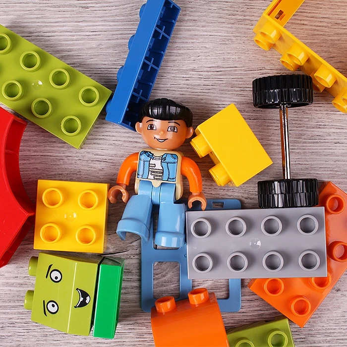 Конструктор "Мальчик на машине" 31 предмет Конструктор "Мальчик на машине" 31 предмет