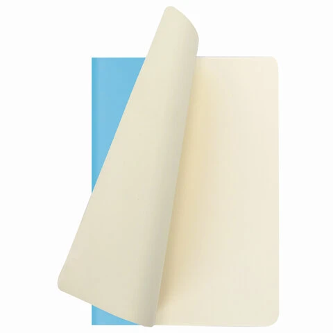 Тетрадь 48 л. в точку обложка кожзам SoftTouch, сшивка, A5 (147х210мм), ГОЛУБОЙ, Тетрадь 48 л. в точку обложка кожзам SoftTouch, сшивка, A5 (147х210мм), ГОЛУБОЙ,