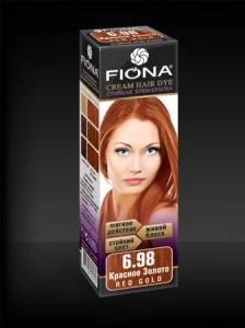 Fiona Крем-краска Красное золото 6.98/6698