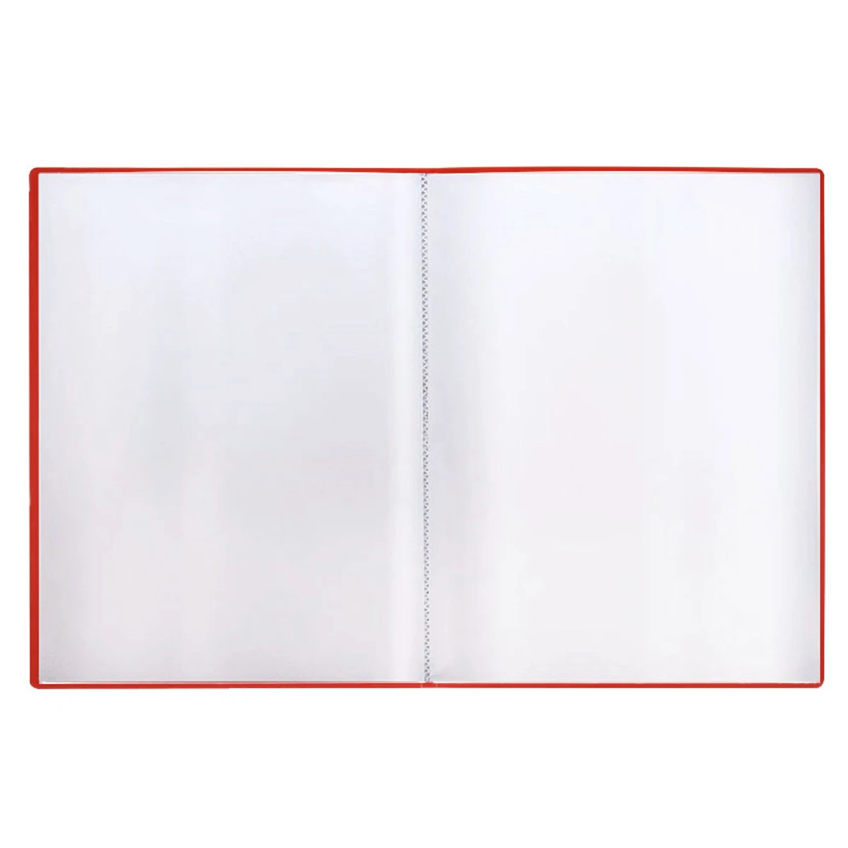 Папка с 10 вкладышами СТАММ А4, 9мм, 500мкм, пластик, красная Папка с 10 вкладышами СТАММ А4, 9мм, 500мкм, пластик, красная