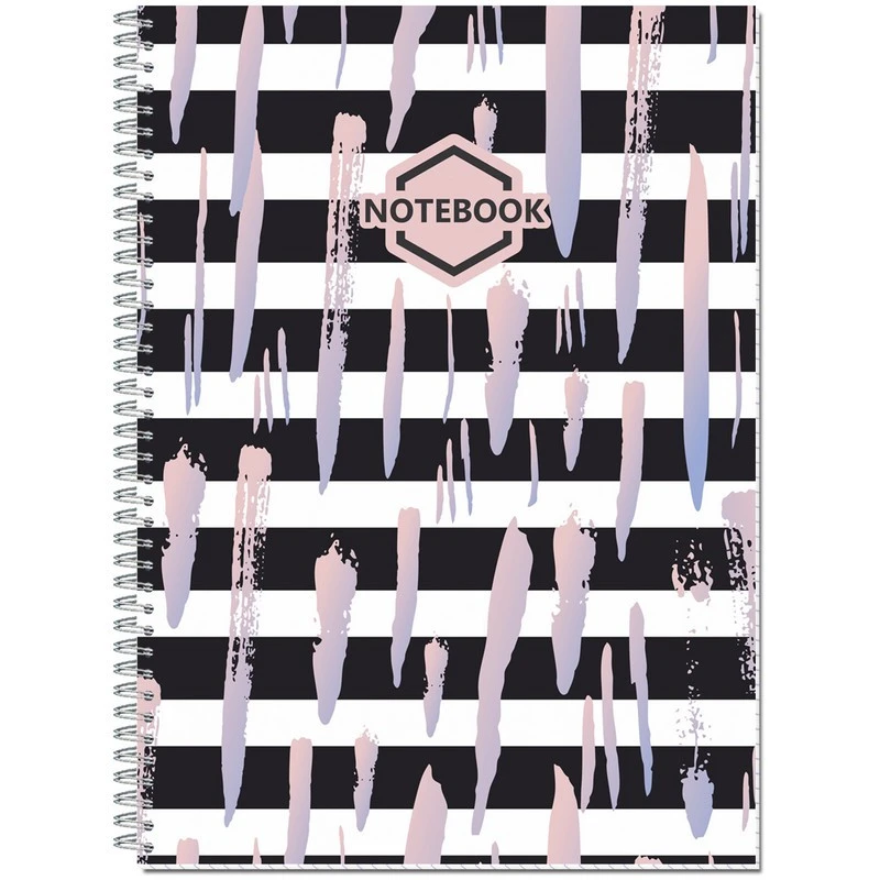 Бизнес-тетрадь A4,120л,кл,цветн.мелов.обл,метал.гребень Стильный Офис 2731 Бизнес-тетрадь A4,120л,кл,цветн.мелов.обл,метал.гребень Стильный Офис 2731