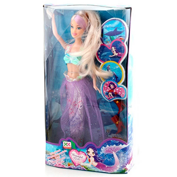 Кукла BOX 32*17*6 см Русалка, с аксесс. арт.2805B/C/D