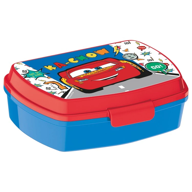 Ланч-бокс пластиковый (17х14х5,6). Тачки. Будет гонка! Ланч-бокс пластиковый (17х14х5,6). Тачки. Будет гонка!