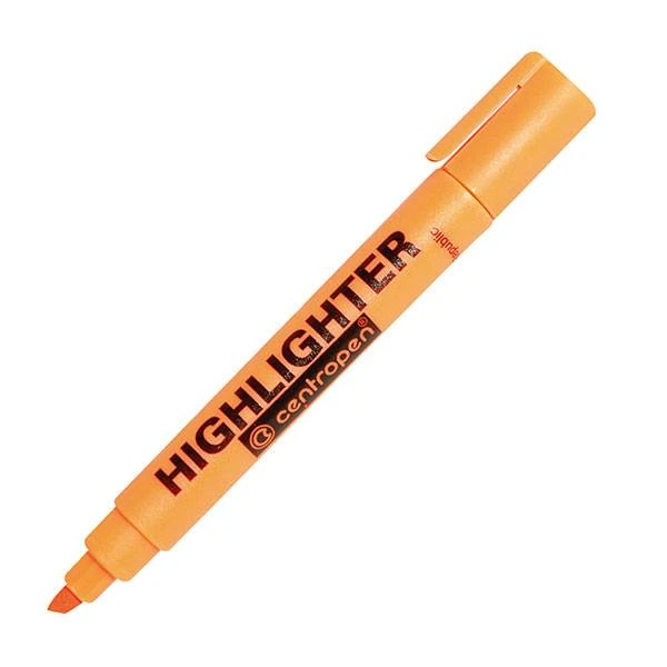 Маркер текстов. CENTROPEN FAX 1-4,6 мм оранж. скошенный: 8852/01-52 штр.: Маркер текстов. CENTROPEN FAX 1-4,6 мм оранж. скошенный: 8852/01-52 штр.: