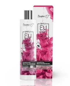 Белита-М SIMPLY EUPHORIA ШАМПУНЬ - восстановление БЕССУЛЬФАТНЫЙ для окрашенных,