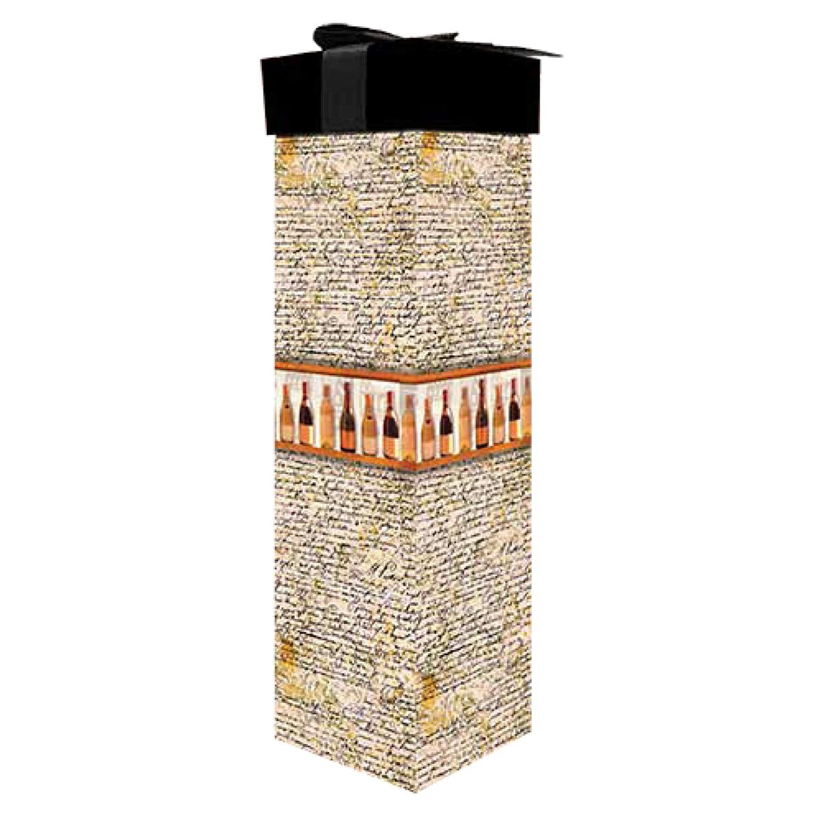 Коробка giftbox трансформер (34.4x8.2x8.2см) под бут. "Винотека" 