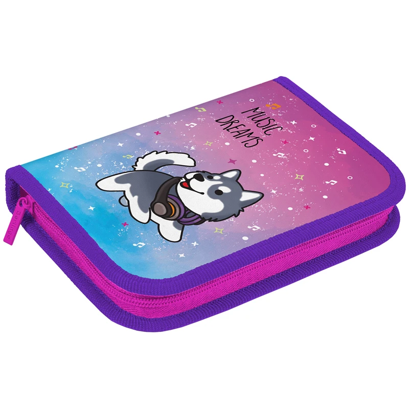 Пенал 1 отделение, 200*140*40 Berlingo "Husky boy 1", 2 откидные