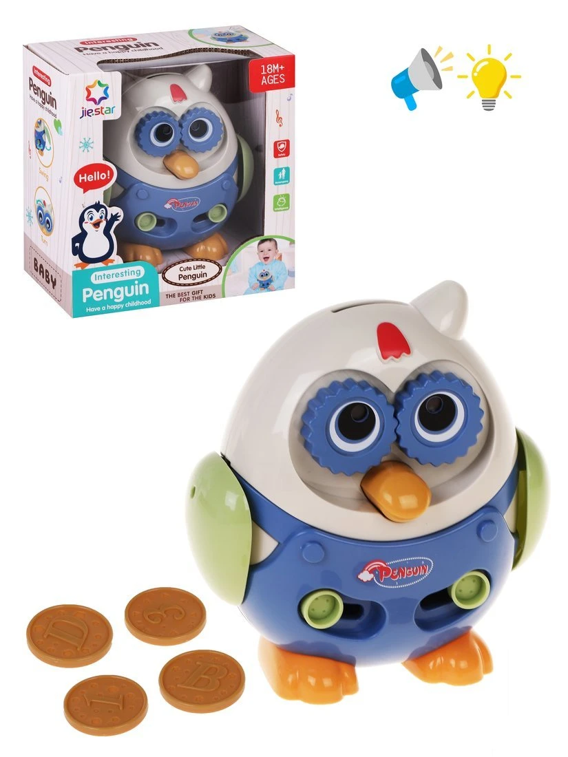 Пингвин, звук, свет Пингвин, звук, свет