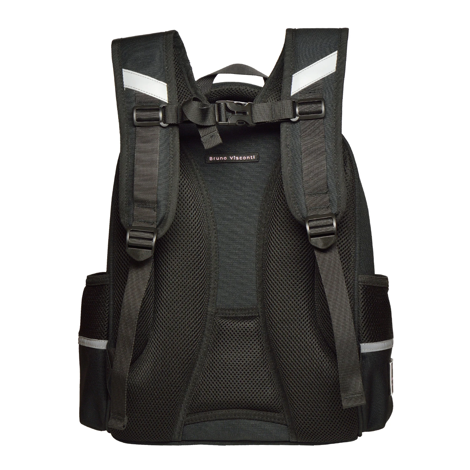 РЮКЗАК-КАПСУЛА ЧЕРНЫЙ С ЭРГОНОМИЧНОЙ СПИНКОЙ "ЛАМА.ПРАЗДНИК"