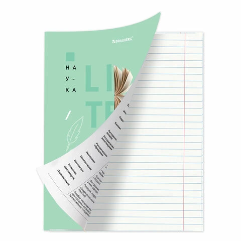 Тетрадь предметная со справочным материалом VISION 48 л., обложка картон,