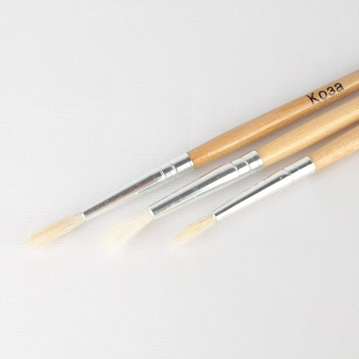 Кисти набор 3шт/уп "Darvish" (коза №2, 3, 4) Кисти набор 3шт/уп "Darvish" (коза №2, 3, 4)