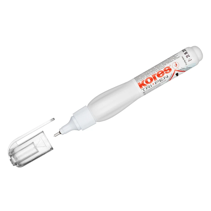 Корректирующий карандаш Kores "Tri Pen", 08мл, металлический Корректирующий карандаш Kores "Tri Pen", 08мл, металлический