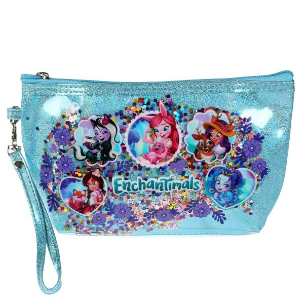 Косметичка ЭНЧЕНТИМАЛС цвет бирюзовый МИЛАЯ ЛЕДИ Косметичка ЭНЧЕНТИМАЛС цвет бирюзовый МИЛАЯ ЛЕДИ