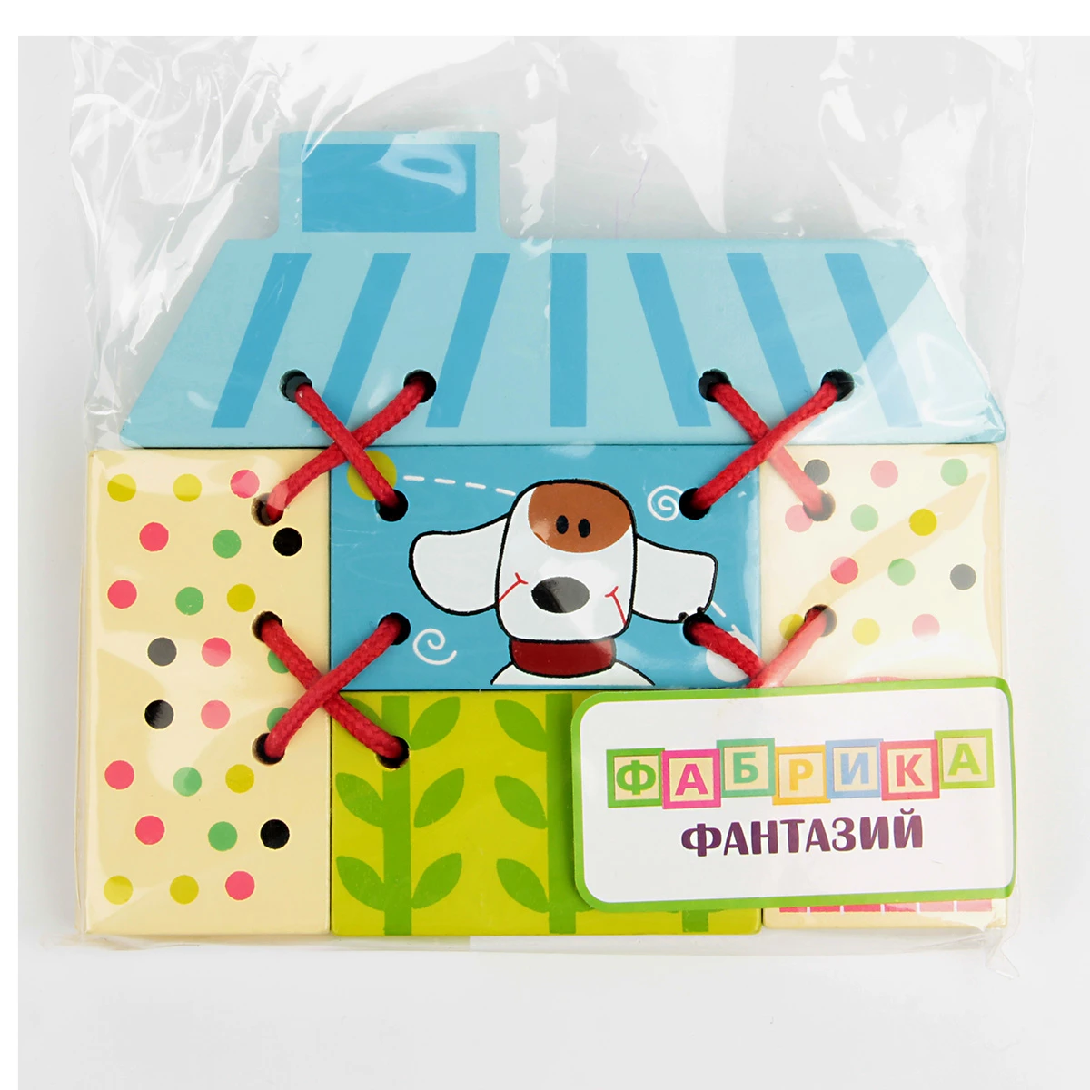 Деревянная игрушка-шнуровка "Пёсик" Деревянная игрушка-шнуровка "Пёсик"