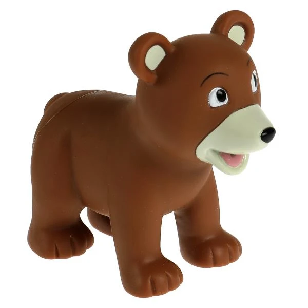 Игрушка для ванны мишка 1 шт. в сетке КАПИТОШКА