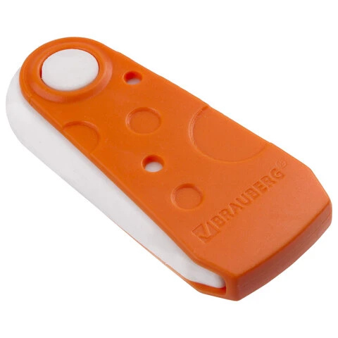 Ластик BRAUBERG "FRUITY", 57х24х15 мм, белый, пластиковый футляр Ластик BRAUBERG "FRUITY", 57х24х15 мм, белый, пластиковый футляр