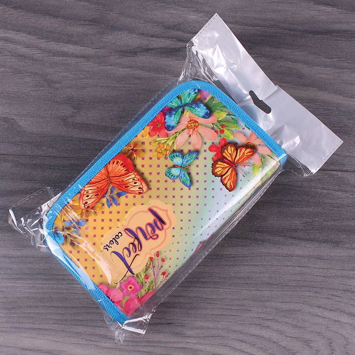 Пенал 2отдел. 190*105мм Волшебные бабочки Пенал 2отдел. 190*105мм Волшебные бабочки