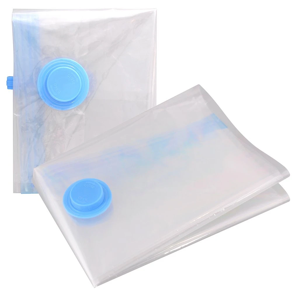 Вакуумный пакет с замком zip-lock и защитным клапаном для хранения вещей