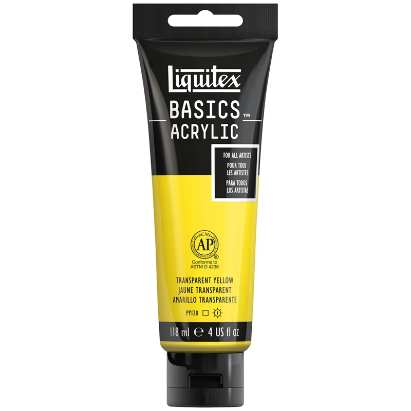 Краска акриловая художественная Liquitex "Basics", 118мл, туба, 045 Краска акриловая художественная Liquitex "Basics", 118мл, туба, 045