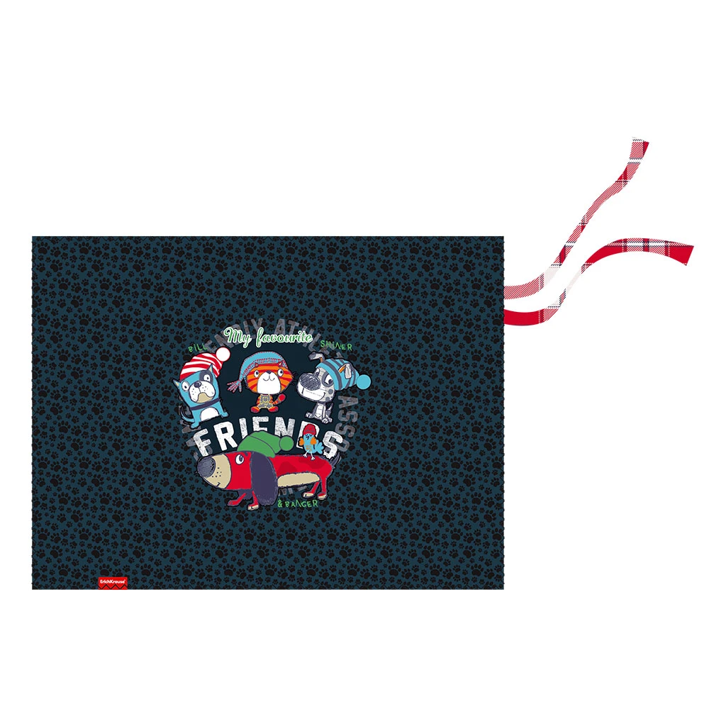 Подкладка настольная текстильная ErichKrause® Adventure Friends, A3+ Подкладка настольная текстильная ErichKrause® Adventure Friends, A3+