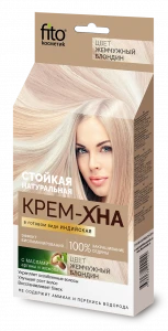 Арт.1128 ФИТО К Крем-Хна ИНДИЙСКАЯ в готовом виде "Жемчужный блондин"