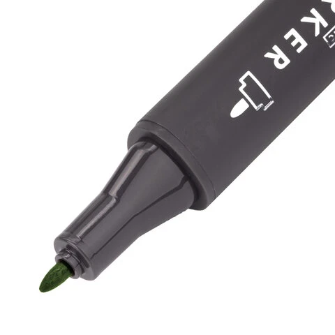 Маркер для скетчинга двусторонний 1 мм - 6 мм BRAUBERG ART CLASSIC, Маркер для скетчинга двусторонний 1 мм - 6 мм BRAUBERG ART CLASSIC,