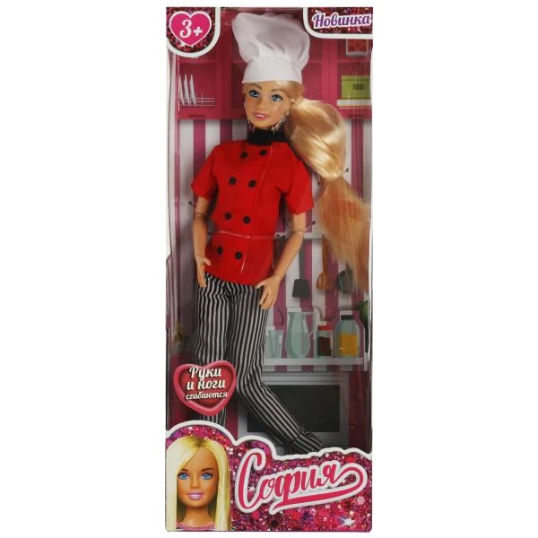 Кукла 29 см София, руки и ноги сгиб, акс, коробка. КАРАПУЗ