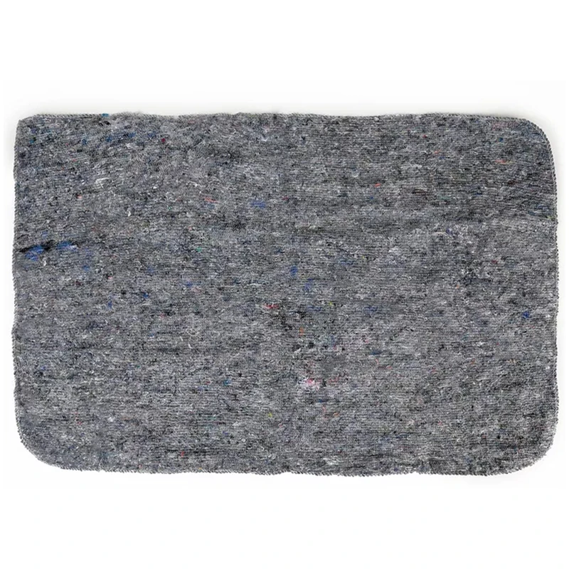 Тряпка для мытья пола техническая Vega, хлопок, серая, 80*100см.